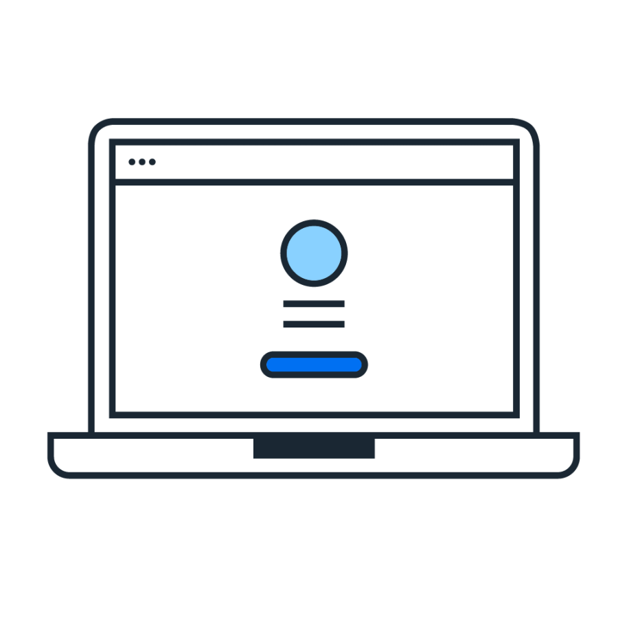 Laptop pictogram
